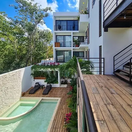 Apartment 2br At Jardin Caracol Tulum