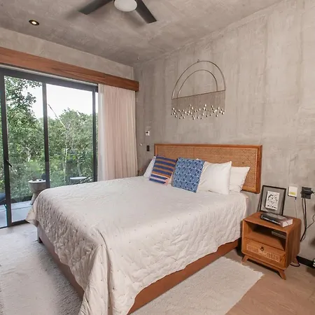 Tuk Tulum Agua 202 Studio - Modern Studio. Free Bikes • Security • Parking Apartment Tulum