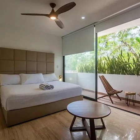 Amira Confortable 1 Bedroom In Aldea Zama Apartment Tulum