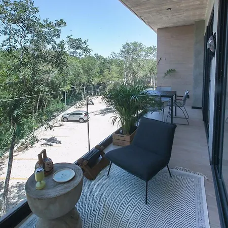 Apartment Tuk Viento 201 - Design Apt - Unbeatable Location - Pool - Gym Tulum