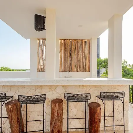 Apartment Alberca Y Balcon Privado A 6 Minutos De La Playa *