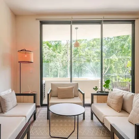 Alberca Y Balcon Privado A 6 Minutos De La Playa Apartment *