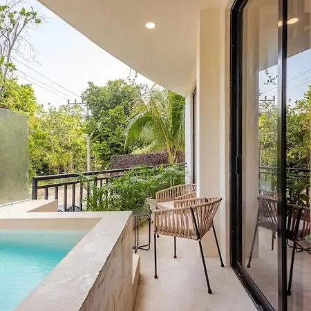 Apartment Alberca Y Balcon Privado A 6 Minutos De La Playa