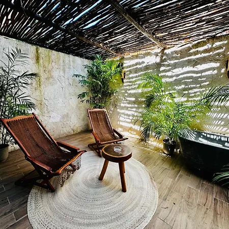 Adorable Departamento 5 Min Zona Hotelera * Tulum