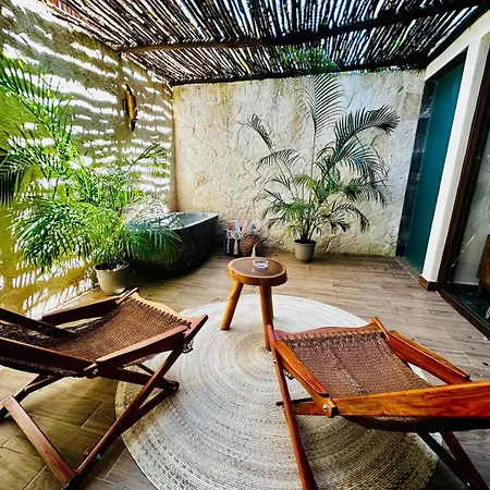 Adorable Departamento 5 Min Zona Hotelera Apartment Tulum