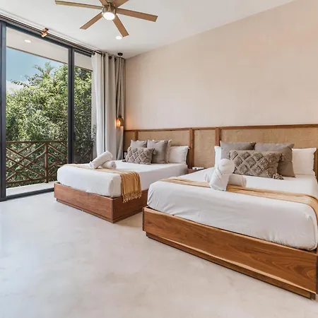 Villa Sorella In Aldea Zama 24hrs Security, 5min To The Tulum