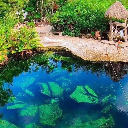Apartment Al Lado De Zamna, Cenotes, Alberca, 2 Rec, Cerca De Aeropuerto, Playa 15 Min Tulum