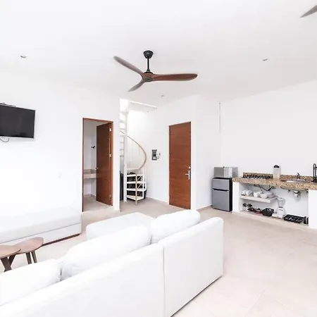 Relaxing Loft With Private Pool And Amazing Views In The Heart Of Apartment Tulum