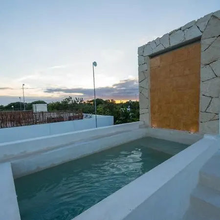 Relaxing Loft With Private Pool And Amazing Views In The Heart Of Apartment Tulum