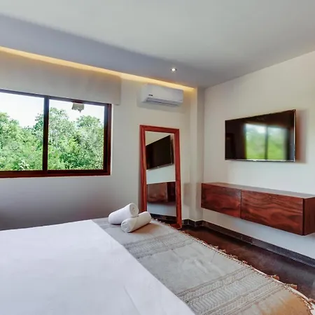 Adorable Departamento 5 Min Zona Hotelera Tulum