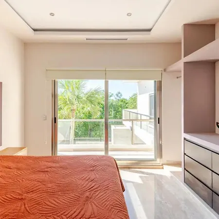 Departamento 6, Country Home, Con Muelle De Pesca, Club De Playa, Alberca, Cenote Y Campo De Golf, Contrata Day Pass Bahia Principe * Tulum