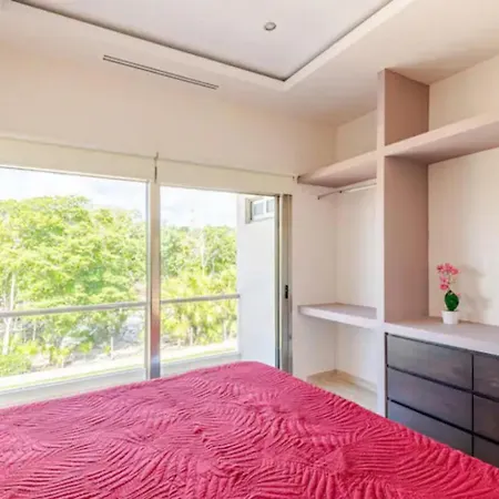 Departamento 5, Country Home, Con Muelle De Pesca, Club De Playa, Alberca, Cenote Y Campo De Golf, Contrata Day Pass Bahia Principe Apartamento Tulum