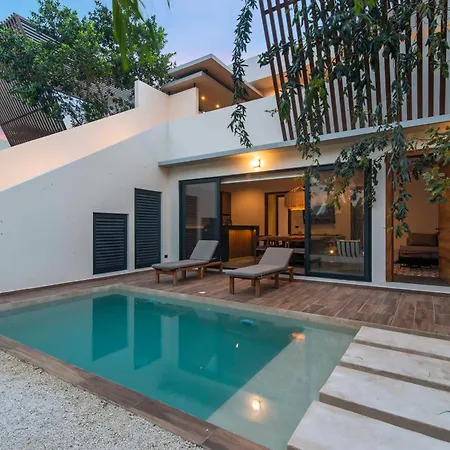La Veleta Getaway At Asana Leaf House Sleeps 12 * Tulum