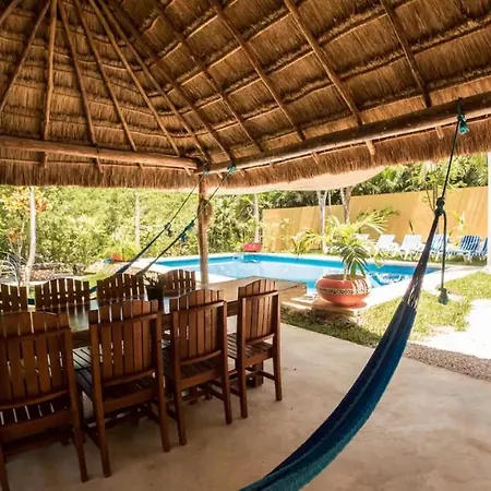 Oceanview Beach House With Pool & Private Beach Access Tulum