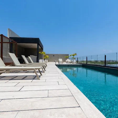 Luxury With Rooftop Pool, Gym, Padel Court, Art Installations Apartamento