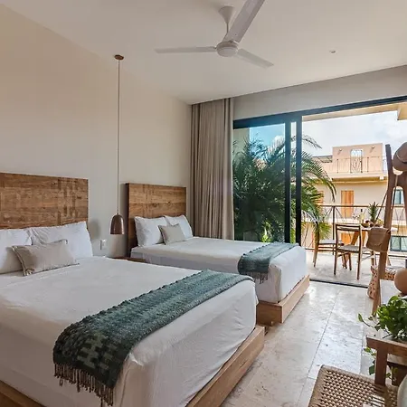 Apartment Toma Un Bano En La Piscina Privada De Encantador Departamento En Tulum