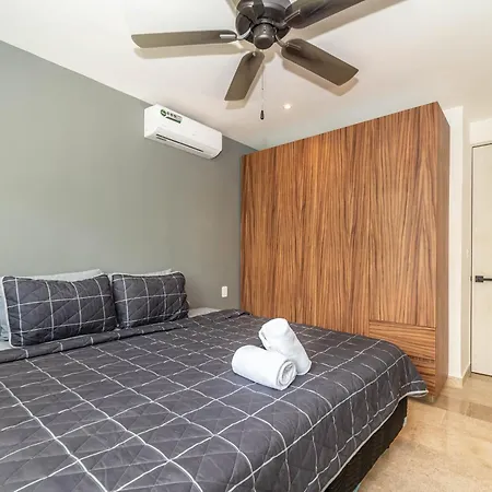2 Bd With Balcony Gym Rooftop Pool * Tulum
