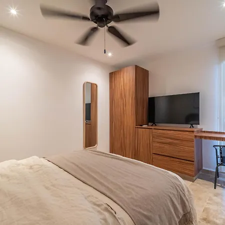Holiday home Bright 1 Bd With Balcony Tulum