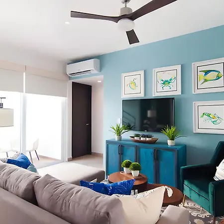 Luxury Penthouse W-jacuzzi In The Heart Of Apartment Tulum