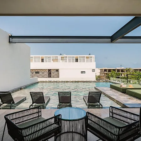 Apartment Deluxe Design 3br With Pool, Spa, Gym, Kids Area Tulum