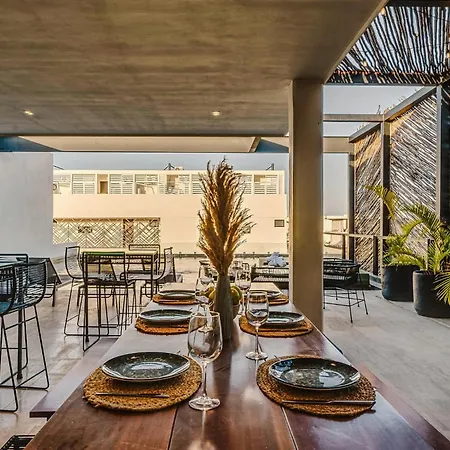 Deluxe Design 3br With Pool, Spa, Gym, Kids Area Tulum