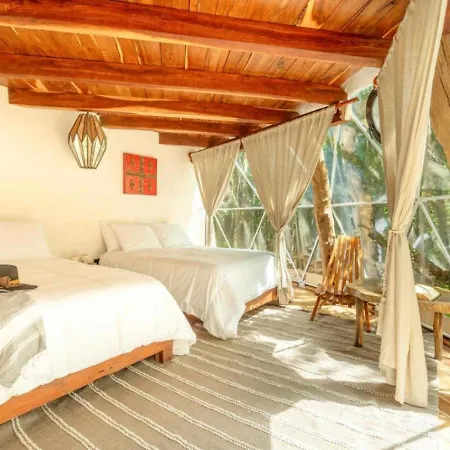 Amaite Geodesic Domes Luxury tent Tulum
