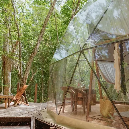 Luxury tent Amaite Geodesic Domes Tulum