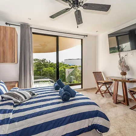 King With Balcony, Rooftop Pool In Aldea Zama, * Tulum