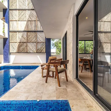 Lux 2 Bd With Swim Up Pool, Gym In Aldea Zama *