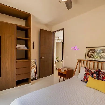 Close To Cenotes Private Pool 24hr Hr Security Gym Yoga Apartamento *