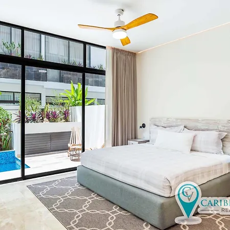 Apartment Stylish Sexy 1 Bd W/ Private Pool & Rooftop Pool Tulum