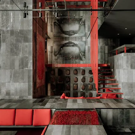Barneys New York Luxury Red