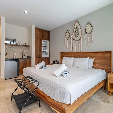 King With Rooftop Pool, Sauna, Gym, Parking * Tulum