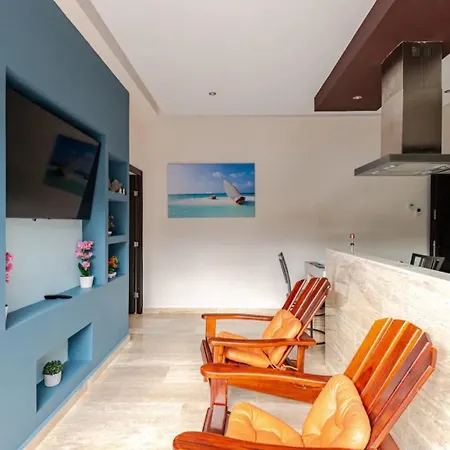 Departamento 2, Country Home, Con Muelle De Pesca, Club De Playa, Alberca, Cenote Y Campo De Golf, Contrata Day Pass Bahia Principe