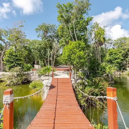 Apartment Departamento 2, Country Home, Con Muelle De Pesca, Club De Playa, Alberca, Cenote Y Campo De Golf, Contrata Day Pass Bahia Principe Tulum