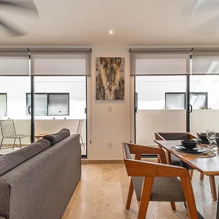 Lux 2 Bd With Balcony, Rooftop Pool In Aldea Zama * Tulum