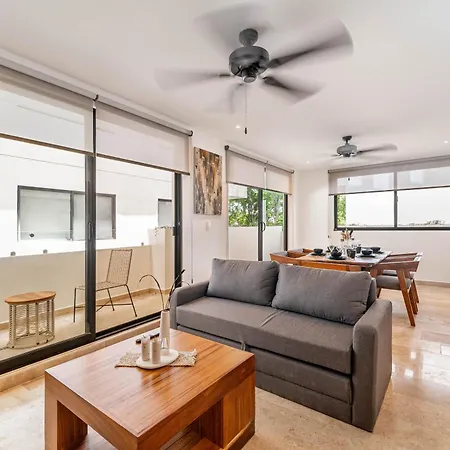 Holiday home Lux 2 Bd With Balcony, Rooftop Pool In Aldea Zama Tulum