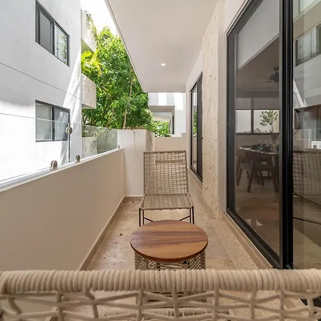 Lux 2 Bd With Balcony, Rooftop Pool In Aldea Zama *