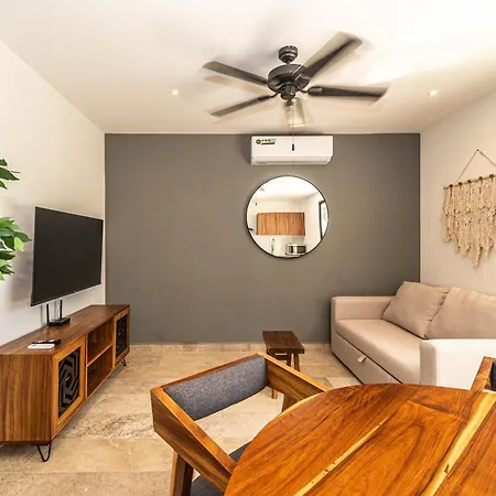 1 Bd With Private Balcony, Rooftop Pool, Gym Tulum