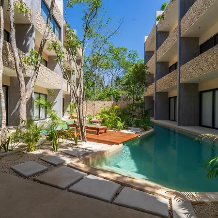 *jungle Ph W/pool, Close To Downtown & Apartment Tulum