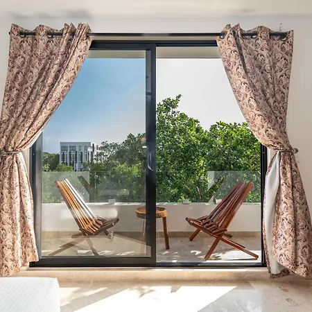 With Private Balcony, Rooftop Pool,gym * Tulum