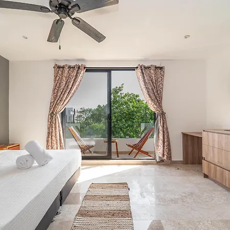 With Private Balcony, Rooftop Pool,gym * Tulum