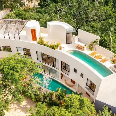 Villa Majestic Jungle With 2 Pools & Rooftop Bbq Tulum