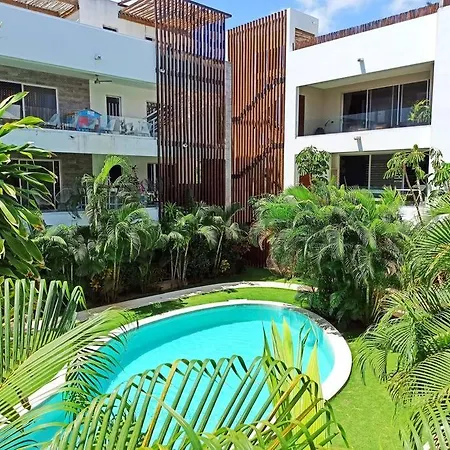 Spacious 3bdr Penthouse Aldeazama Pvt Pool Terrace Xaman Apartamento Tulum