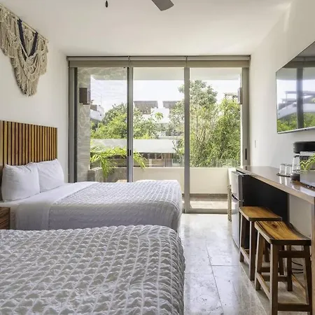 Nhoa 205a Lux 2br Pool View In Aldea Zama Tulum