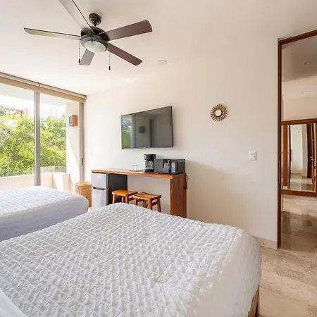 Apartment Nhoa 205a Lux 2br Pool View In Aldea Zama *