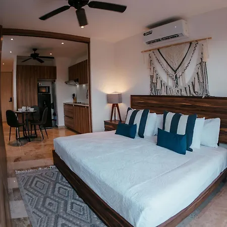 Loft Boho In With Pool & Gym Tulum