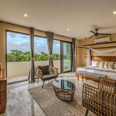 Deluxe 6br Double Penthouse With 2 Private Roof Pools * Tulum