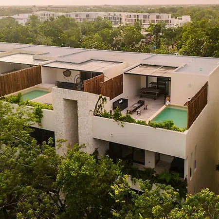Deluxe 6br Double Penthouse With 2 Private Roof Pools * Tulum
