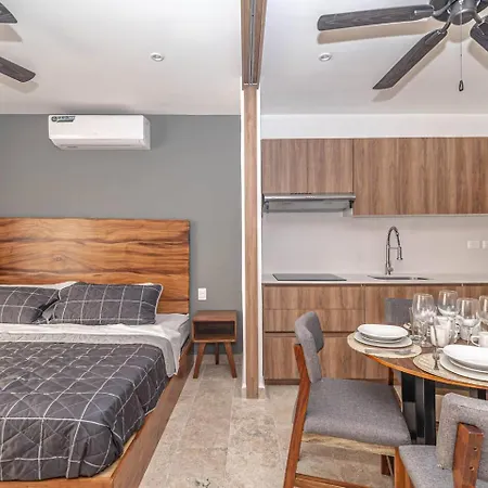 Сasa de vacaciones King With Private Balcony, Rooftop Pool, Gym Tulum
